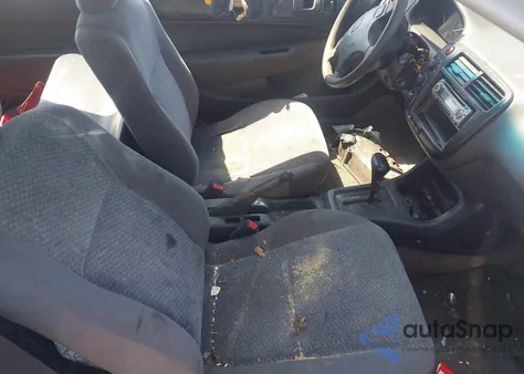 2000 Honda Civic Cx из США, поврежденный, VIN 2HGEJ6429YH106165